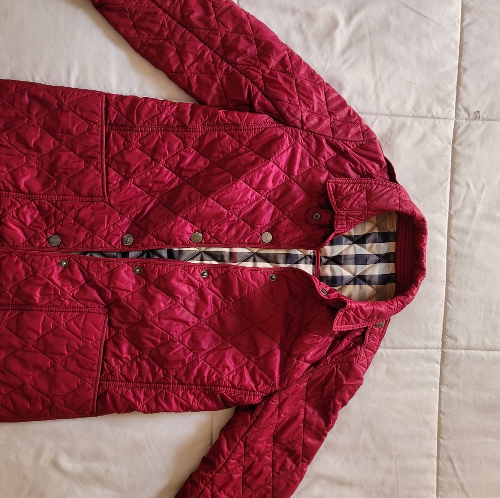 Burberry jacket size 10y